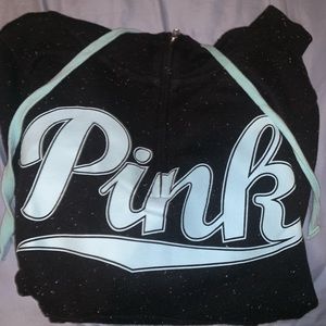 Victoria secret pink quarter zip